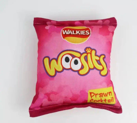 Walkies woosits squeaky dog toy