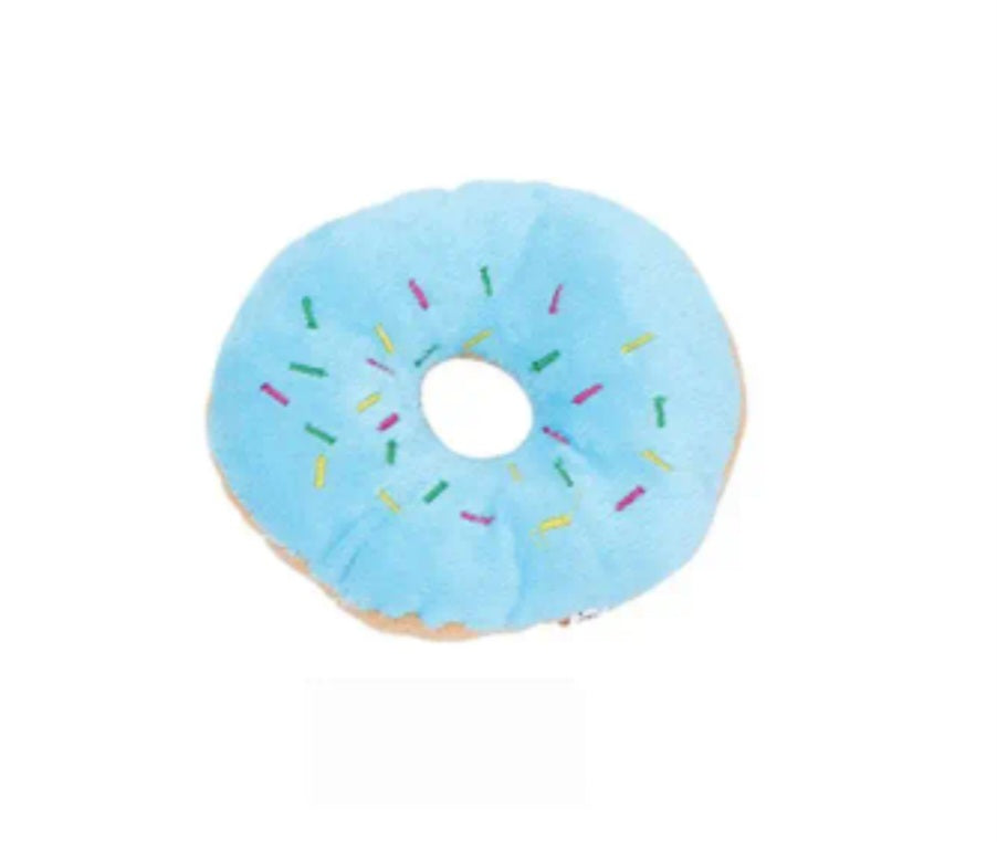 Super soft squeaky Donut plush toy